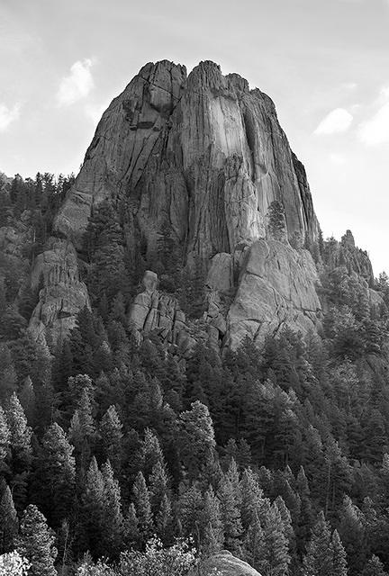Rock Outcropping on Lumpy Ridge From Black CanyonTrail