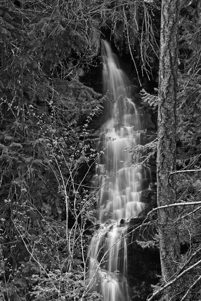 Waterfall At the End of the Agnes Gorge Trail
