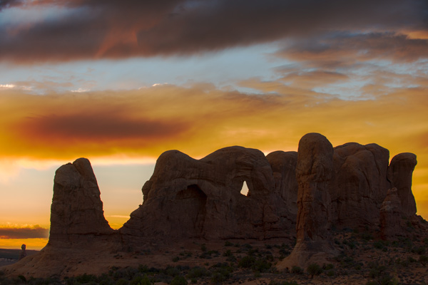 Sunset, Arches National Park